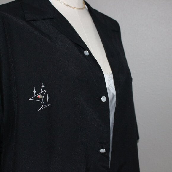 City Streets Tops - City Streets Dirty Martini Button Down